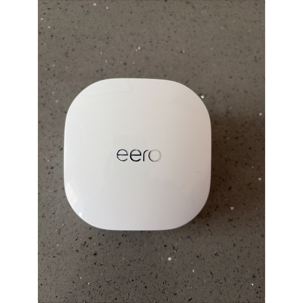 Eero WiFi 6 Router Base Station N010001 no power cord Tested